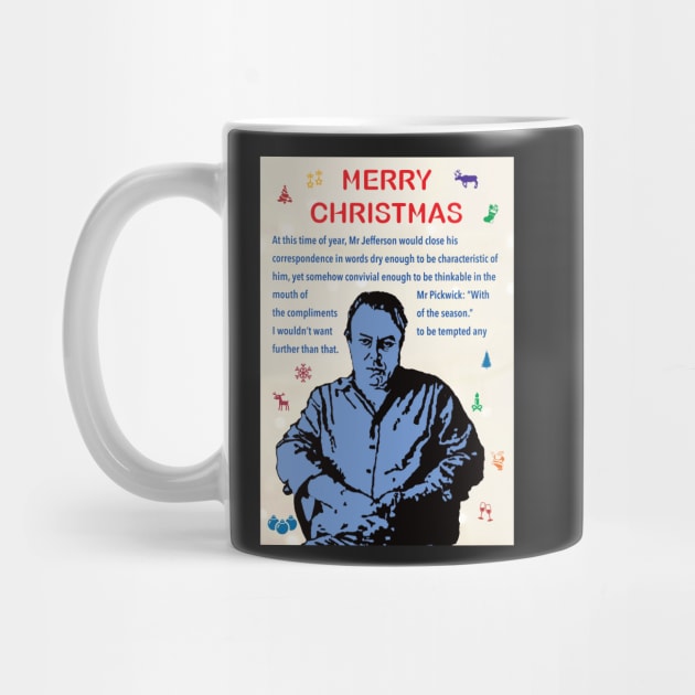 Christopher Hitchens Atheist Christmas quote by DJVYEATES